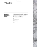 The Importance of Reporting Incentives: Earnings Management in European Private and Public Firms