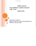 Đề tài Tổng quan thị trường chứng khoán Việt Nam 2000 - 2010 