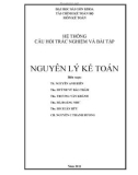 Hệ thống câu hỏi trắc nghiệm và bài tập Nguyên lý kế toán