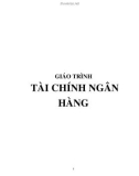 Giáo trình Tài chính ngân hàng