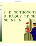 Bài giảng Kế toán quản trị: Chương 6 (tt) - TS. Đào Thị Thu Giang