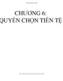 Bài giảng Thị trường ngoại hối: Chương 6 - GV. Trần Nguyễn Trùng Viên