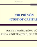 Bài giảng Tài chính doanh nghiệp: Chương 5 - PGS.TS. Trương Đông Lộc