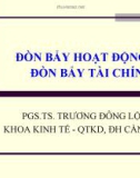 Bài giảng Tài chính doanh nghiệp: Chương 8 - PGS.TS. Trương Đông Lộc