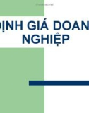 Bài giảng Định giá doanh nghiệp