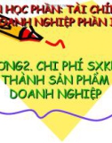 Bài giảng về Tài chính doanh nghiệp-chương 2