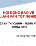 PHÁT TRIỂN DỊCH VỤ NGÂN HÀNG ĐIỆNTỬ TẠI CHI NHÁNH NHTMCP QUÂN ĐỘI – ĐÀ NẴNG