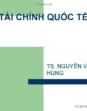 Bài giảng Tài chính quốc tế - TS.Nguyễn Vĩnh Hùng