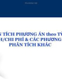 Phân tích phương án