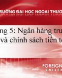 Ngân hàng trung ương và chính sách tiền tệ