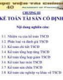 Bài giảng Kế toán doanh nghiệp (Nguyễn Thị Nga) - Chương 3: Kế toán tài sản cố đinh