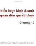 Bài giảng Tài chính phái sinh: Chương 10 - Các chiến lược kinh doanh liên quan đến quyền chọn