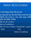 Bài giảng Phân tích cơ bản