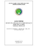 Giáo trình Sửa chữa máy in và thiết bị ngoại vi (Nghề: Kỹ thuật sửa chữa và lắp ráp máy tính - Trung cấp) - Trường Cao đẳng Cơ giới (2022)