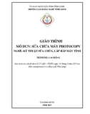 Giáo trình Sửa chữa máy Photocopy (Nghề Kỹ thuật sửa chữa, lắp ráp máy tính) - CĐ nghề Vĩnh Long