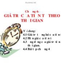 Bài giảng Quản trị tài chính: Chương 4 - PGS,TS. Nguyễn Quang Thu