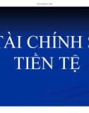 Bài giảng Tài chính tiền tệ - Chương 1: Đại cương về tài chính - tiền tệ