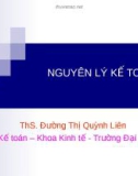 Bài giảng Nguyên lý kế toán: Chương 4 - ThS. Đường Thị Quỳnh Liên