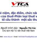 Bài giảng Cơ bản về thuế - Nguyễn Thị Cúc