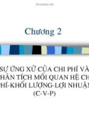 Bài giảng Kế toán quản trị: Chương 2 - TS. Lê Đình Trực