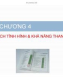 Bài giảng Phân tích báo cáo tài chính – Chương 4: Phân tích tình hình và khả năng thanh toán (tt)