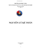 Giáo trình Nguyên lý kế toán (Giáo trình đào tạo từ xa): Phần 1