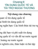 Bài giảng Tài chính quốc tế: Chương 8 - TS. Đặng Ngọc Đức