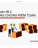 Bài giảng Kiểm toán 2: Chuyên đề 2 - PGS.TS. Vũ Hữu Đức