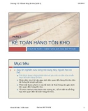 Bài giảng Kế toán tài chính 1: Chương 3 (phần 2) - TS. Vũ Hữu Đức