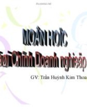 Bài giảng Tài chính doanh nghiệp 2: Chương 8 - Trần Huỳnh Kim Thoa