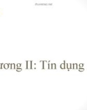 Bài giảng Lý thuyết Tài chính - Tiền tệ: Chương 2 - Đại học Ngoại thương