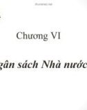 Bài giảng Lý thuyết Tài chính - Tiền tệ: Chương 6 - Đại học Ngoại thương