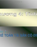 Bài giảng Nguyên lý kế toán: Chương 4 (phần 1) - ĐH Ngoại thương