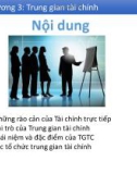 Bài giảng Lý thuyết tài chính tiền tệ: Chương 3 - ThS. Nguyễn Văn Minh