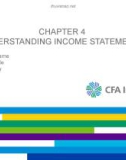 Lecture International financial statement analysis: Chapter 4 - CFA Institute