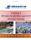 Bài giảng Kế toán chi phí: Chương 3 - Nguyễn Hoàng Phi Nam