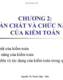 Bài giảng Kiểm toán cơ bản: Chương 2 - Th.S. Nguyễn Thị Thanh Diệp