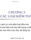 Bài giảng Kiểm toán cơ bản: Chương 3 - Th.S. Nguyễn Thị Thanh Diệp