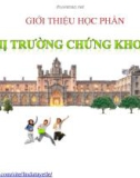 Bài giảng Thị trường chứng khoán: Chương 0 - Lê Thị Tuyết