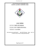 Giáo trình Thiết kế website (Nghề: Thiết kế đồ hoạ - Cao đẳng) - Trường Cao đẳng nghề Đồng Tháp