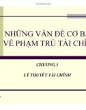 Bài giảng Tài chính tiền tệ: Chương 1 - Diệp Gia Luật