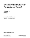 Ebook Entrepreneurship: The engine of growth ( Volume 3: Place)