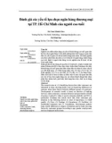 Đánh giá các yếu tố lựa chọn ngân hàng thương mại tại TP. Hồ Chí Minh của người cao tuổi