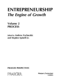 Ebook Entrepreneurship: The engine of growth ( Volume 2: Process)