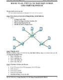 Giáo trình thực hành mạng Cisco - Bài 2: VLAN, VTP và các bảo mật cơ bản cho thiết bị SWITCH