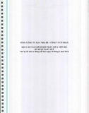 Báo cáo tài chính hợp nhất giữa niên độ đã được soát xét cho kỳ kế toán 6 tháng kết thúc ngày 30/06/2018 - Tổng Công ty may Nhà Bè (Công ty cổ phần)