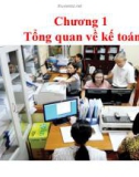 Bài giảng Nguyên lý kế toán: Chương 1 - ThS. Nguyễn Tài Yên