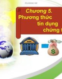 Bài giảng Thanh toán quốc tế: Chương 5 - PGS.TS. Hà Văn Hội (2017)