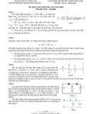 Đề thi tuyển sinh hệ tài năng năm 2018 môn Vật lý - ĐH Bách khoa Hà Nội