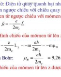 Vật lý đại cương - Vật lý nguyên tử phần 2